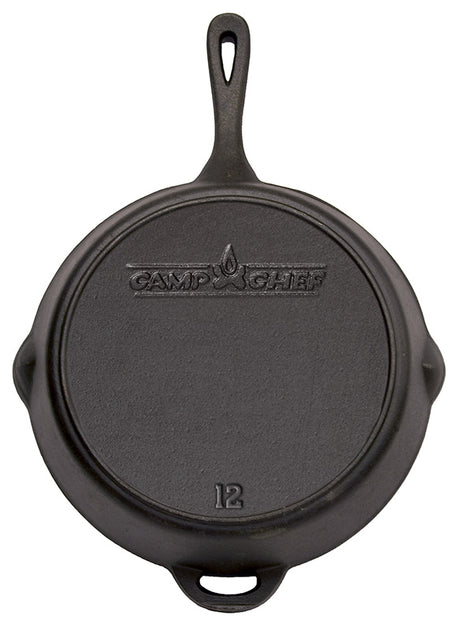 Cast Iron Skillet Camp Chef 12 Inch Cast Iron Skillet Seasoned